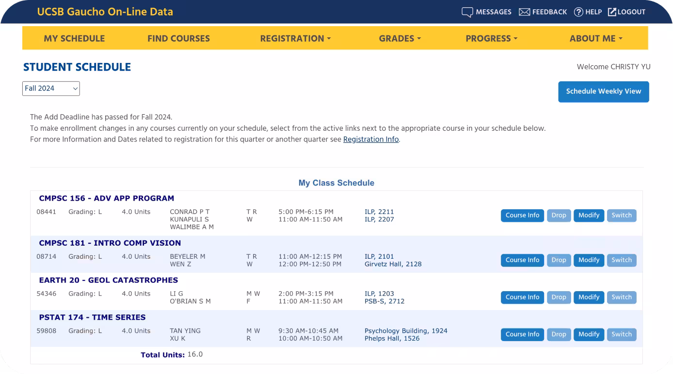 original homepage